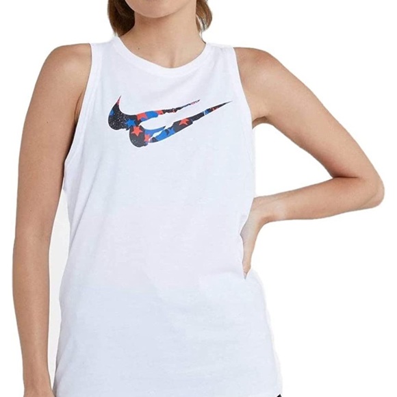 Nike Tops - Nike Women's Dri-FIT Swoosh Stars Training Tank Top